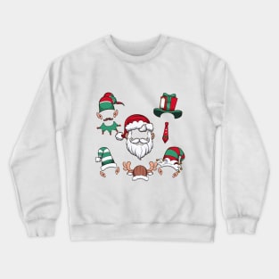 Christmas Hats Crewneck Sweatshirt